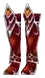 Alchemist Red Spirit Boots - MU Online Season 21 item drop